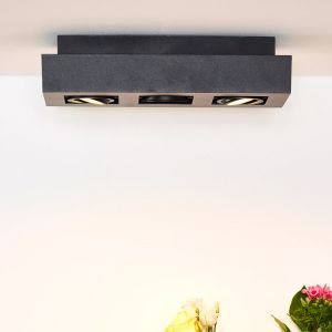 Spot plafond moderne noir, Xirax