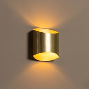 Applique up and down moderne laiton, Diletta
