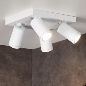 Spot plafond moderne blanc, Taylor, IP44