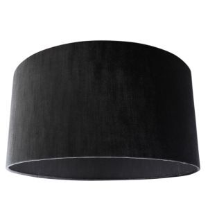 50 cm abat-jour en velours anthracite, Rody