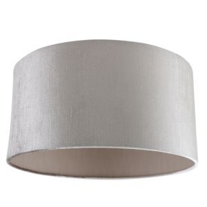 40 cm abat-jour en velours gris, Rody