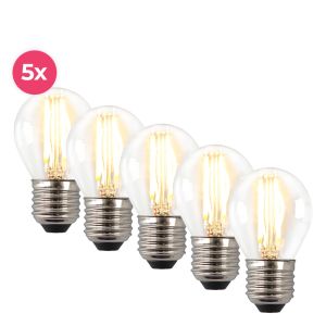 Lampe boule LED Melchis E27, 2700k, 4w, dimmable