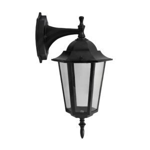 Luminaire extérieur classique noir, Tymo, IP44