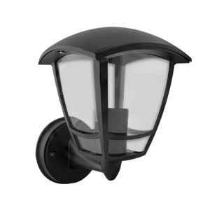 Luminaire extérieur classique noir, Sven, IP44