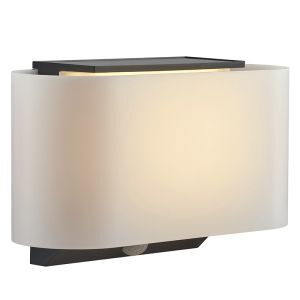 Applique solaire extérieur moderne blanche, Piola, IP44