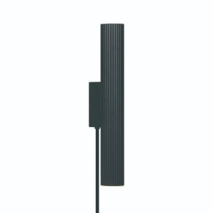 Applique up and down moderne noire, Vico, avec interrupteur