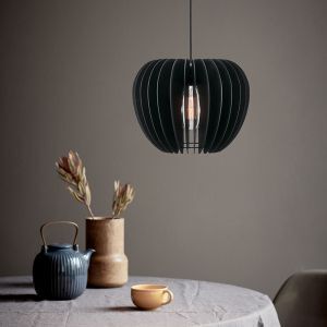 Suspension en bois noire, Tribeca
