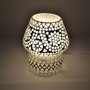 Lampe de table orientale transparente mosaïque, Rachel