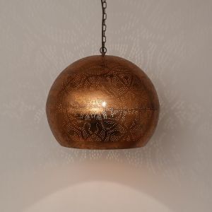 Suspension orientale cuivre, Kenza