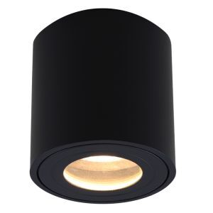 Spot en saillie noir moderne, Alion, IP44