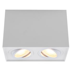 Spot en saillie blanc moderne, Dane