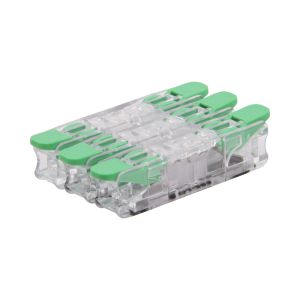Borne à souder (25 pièces), 3 fils, 0,2 - 4 mm²