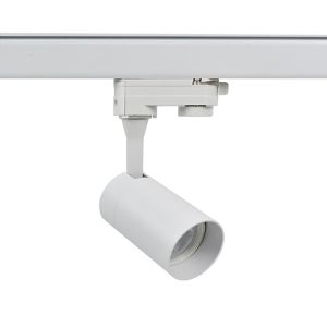 Spot triphasé blanc Ylva, Pro
