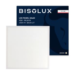 Panneau LED 60x60 - 40W - 4000K - UGR<19 - rétroéclairée