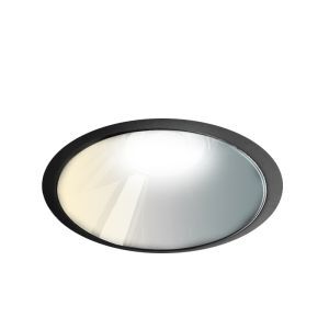 Downlight en aluminium noir, Maud, 7W, white switch LED, IP22