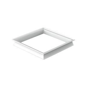 Cadre de montage pour panneau LED 60x60 cm pour un effet puits de lumière