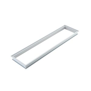 Cadre de montage pour panneau LED 30x120 cm pour un effet puits de lumière