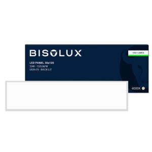 Panneau LED 30x120 - 25W - 4000K - UGR<19 - rétroéclairée