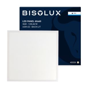 Panneau LED 60x60 - 36W - 4000K - UGR<22 - rétroéclairée - IP65