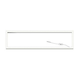 Cadre LED pour plafond suspendu 30x120 cm - interrupteur blanc - 32W - 3173 lm - UGR<23