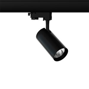 Spot noir triphasé Esmiralda, 20W, 3000K, Pro