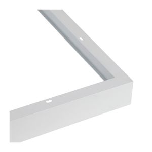 Cadre clic en saillie blanc 60x60