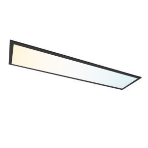 Panneau LED noir 30x120 - 125 lm/W - UGR<22 - blanc réglable