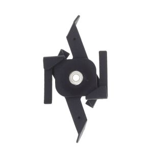 Clip de plafond suspendu pour éclairage sur rail triphasé, noir, Pro