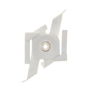 Clip de plafond suspendu pour éclairage sur rail triphasé, blanc, Pro