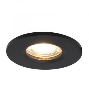 Spot encastré salle de bain noir moderne, Jule, IP65