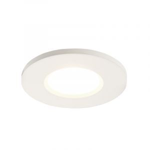 Spot encastré salle de bain blanc moderne, Jule, IP65