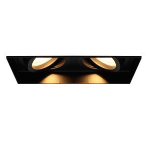 Spot encastré sans bord noir en aluminium, Royce