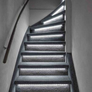 Kit d'extension bandes LED d'escalier dimmables, 2 bandes LED 4000K
