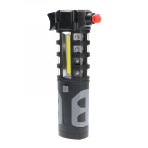 Feu d'inspection noir en plastique, Charley, 3W, 6500K LED