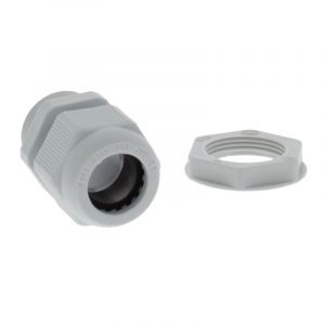 Émerillon gris M25 avec écrou, gris, par 3