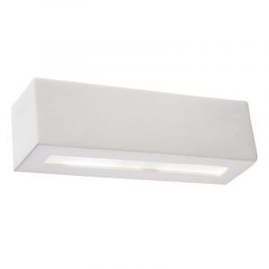 Applique up and down en verre blanche, Emmaly