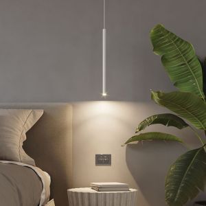 Suspension en aluminium blanche, Hillary