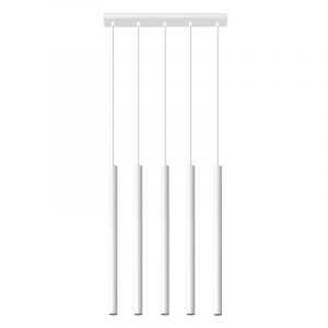 Suspension en aluminium blanche, Hillary