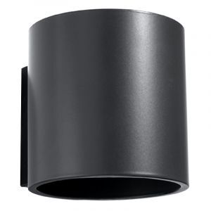 Applique up and down en aluminium anthracite, Amely