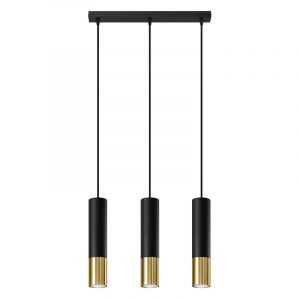 Suspension en aluminium dorée, Hediye