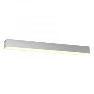 Plafonnier en aluminium gris, Mascha, 22W, 3000K LED