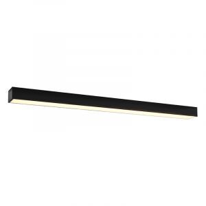 Applique murale en aluminium noire, Mascha, 48W, 3000K LED