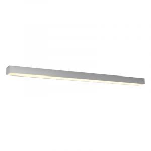Plafonnier en aluminium gris, Mascha, 48W, 3000K LED