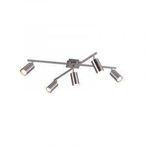 Lampe plafond moderne nickel, Kaso