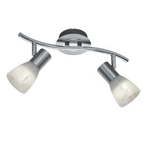 Spot plafond moderne nickel, Gustav