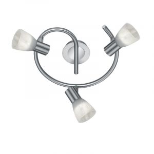Spot plafond moderne nickel, Gustav