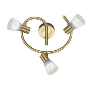 Spot plafond moderne laiton, Gustav