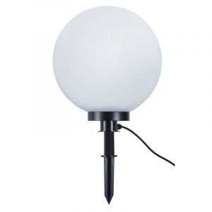 Spot à piquer extérieur en plastique blanc, Ytske, IP44