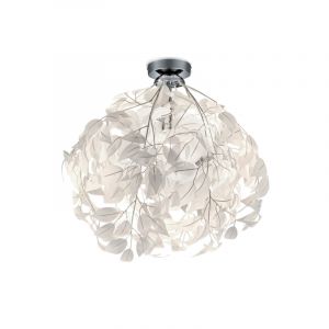 Lampe plafond rétro chromée, Urwa