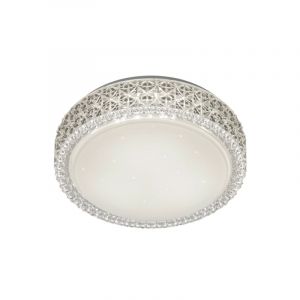 Lampe plafond classique blanche, Valentina, 12W, 3000K LED